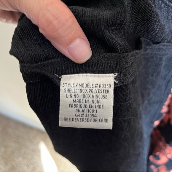 Yoana Baraschi Mirissa Black/Copper Orange Dress Fit/flare style w/Pockets… - Picture 11 of 16